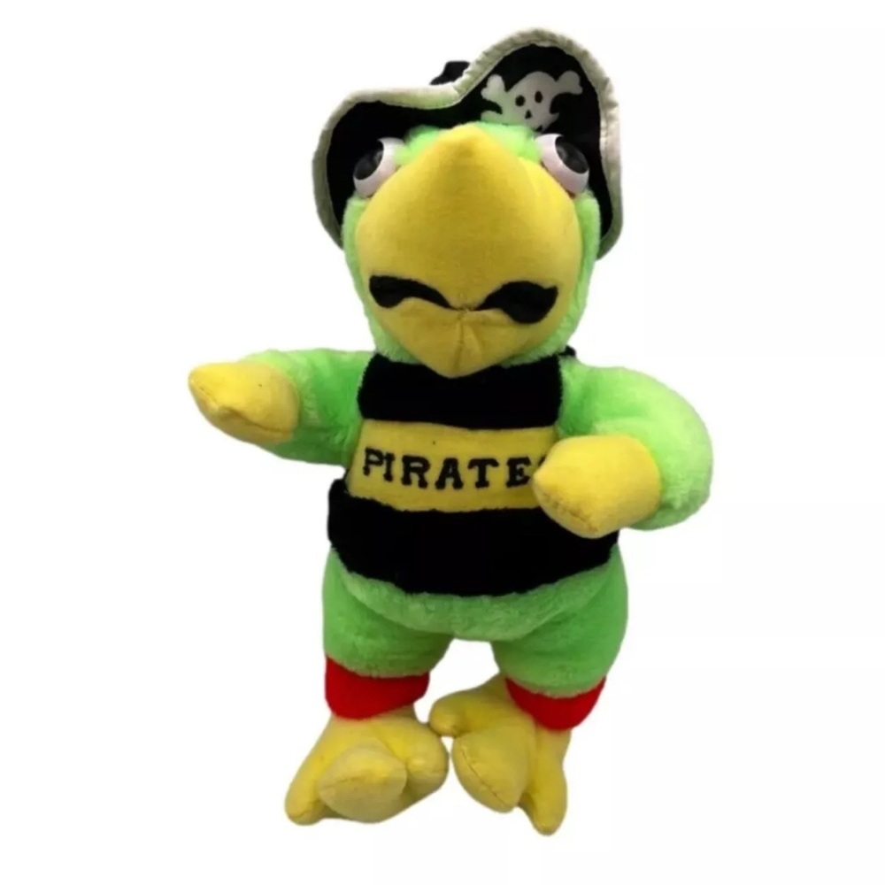 Vintage Pittsburgh Pirates 1993 Genuine Merchandise MLB Parrot Plush 12”